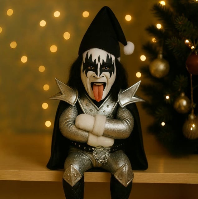 🔥LAST DAY 49% OFF - KISS Band Simon Christmas Elf Doll